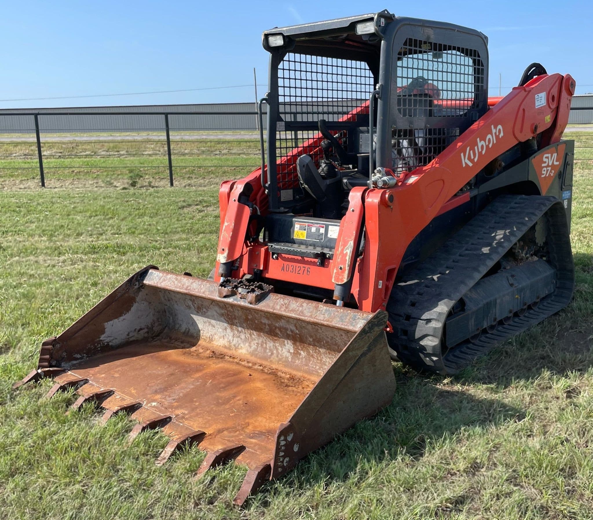 2021 Kubota SVL97-2 tracked skid steer loader in the Heavy Duty Export inventory