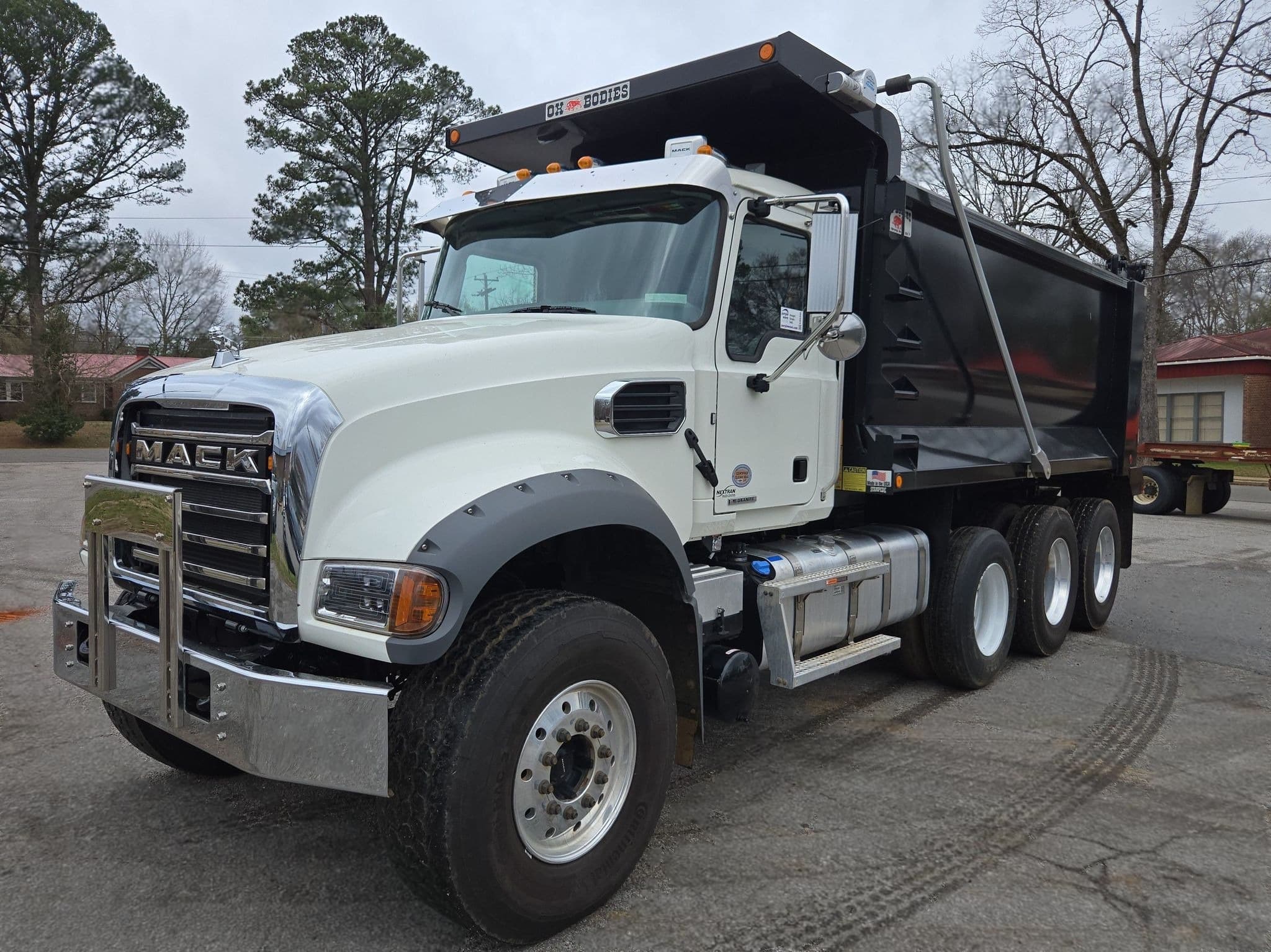 2025 Mack Granite dump truck listed by MF Equipment in Florida