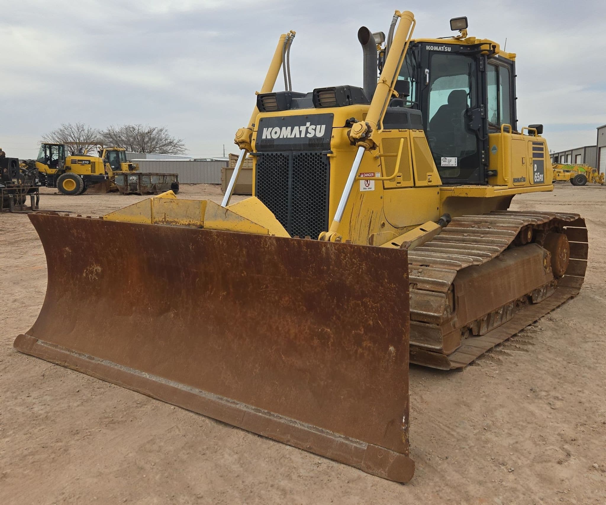 Komatsu D65PX-18 crawler dozer listed for sale by Smardt Equipment